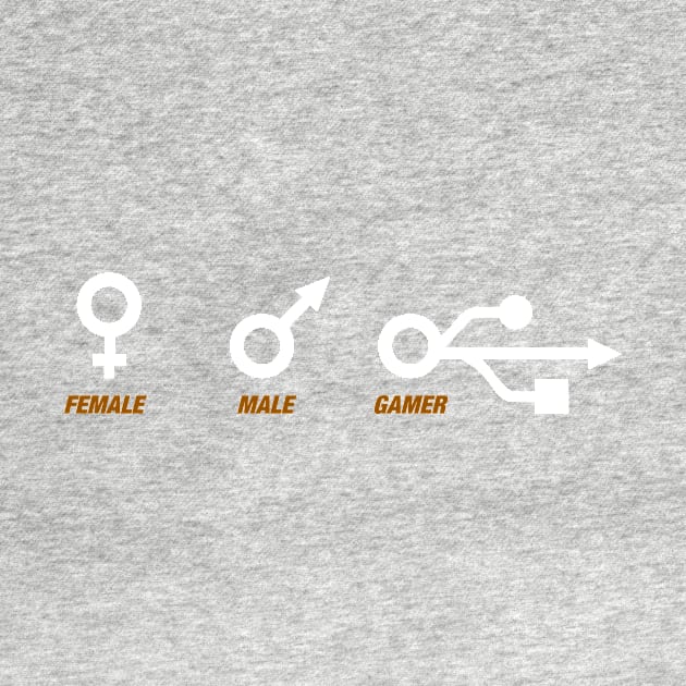 Nerd & Geek - Female Male Gamer Symbol Language by Quentin1984